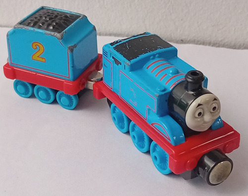 Tren Thomas Friends Locomotora Y Vagón Metal Edward (Usado)