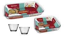 Comprar Pack De 4 Piezas, 2 Asaderas + 2 Flaneras Marinex