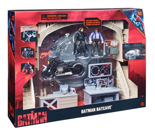 Figura De Acción Set Dc Comics The Batman 4+