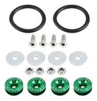 Comprar Sujetador De Parachoque Verde Tuning Set De 4pzas
