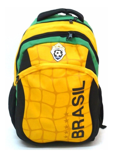 Mochila Masculina De Costas Academia Treino Brasil Seanite