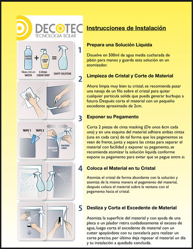 Película Nanocerámica Inteligente Bloqueo De Calor 2m Lineal
