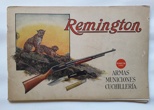 Remington Catalogo 1924 Armas Municiones Cuchilleria 64p