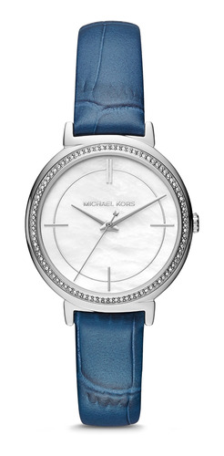 Reloj Michael Kors Fashion Cuero Azul