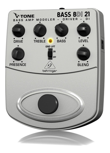 Preamplificador De Bajo Behringer Bdi21 V-tone Premium