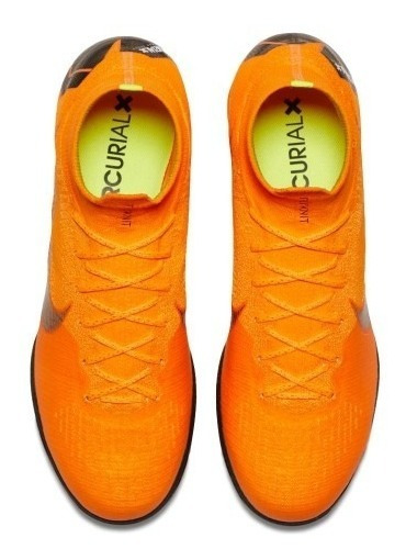 botines nike amarillo y negro