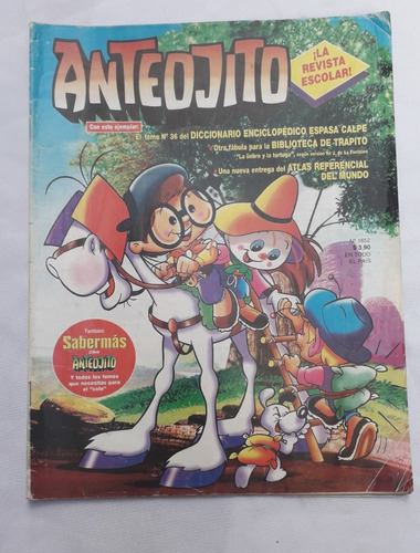 Revista  Antigua ** Anteojito ** Nº 1652 / Infantil