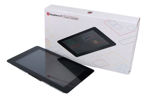 Display 7 Pol Touch Para Raspberry Pi 3 Pi 4 Pi 5 Oficial