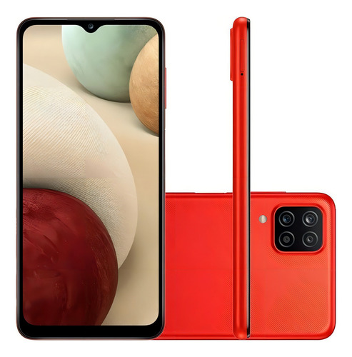 Samsung Galaxy A12 64 GB vermelho 4 GB RAM - Excelente (Recondicionado)