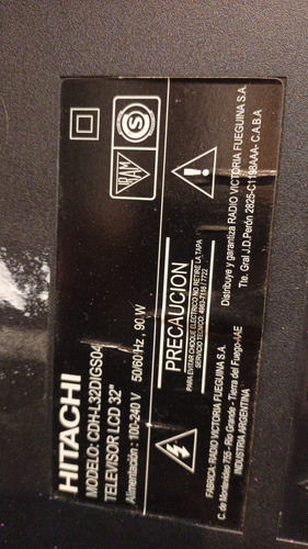 Placa Main Hitachi Cdh-l32digs04 Cod 5800-a8m29b-0020 (Usado)