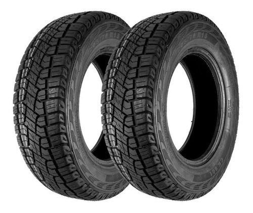 Kit 2 Pneus 205/65r15 Cockstone Remold Ck801 Atr 89p Strada