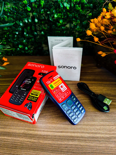 Telefono Celular Básico Sonoro 106-1