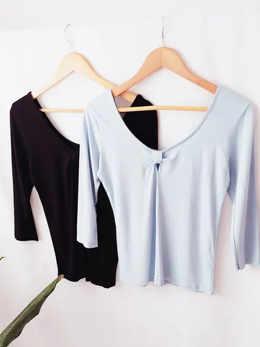 Remeras manga tres cuarto para mujer deals
