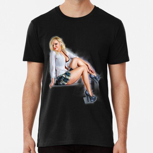 Remera Pinup Girl Algodon Premium