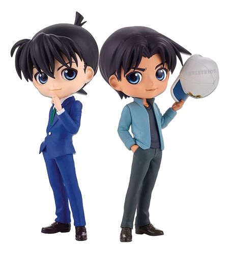 Detective Conan Heiji Hattori + Shinichi Kudo Banpresto Qpos