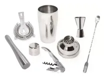 Comprar Set Bartender Coctelera Kit Accesorios Barman Tragos Bebidas