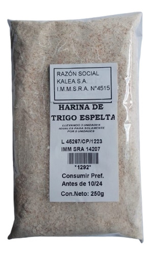 Harina De Trigo Espelta 250g Lleve 3 Pague Solo 2