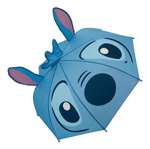 Sombrinha Guarda Chuva Infantil Stitch Orelhas 3d Disney