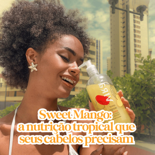 Shampoo Sweet Mango Virá - 300ml Nutritivo