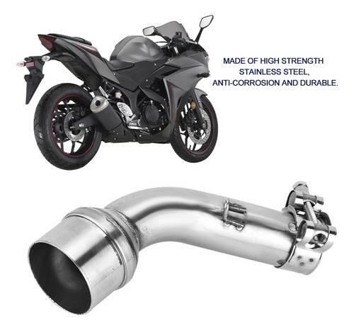 Adaptador De Conexión De Tubo Intermedio De Escape Para Moto