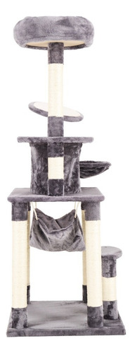 Scraper Furniture Cat House Toy Ladder Hammock 144 cm Arbo