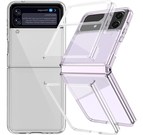 Funda Para Samsung Galaxy Z Flip 3, Transparente/ultrafino