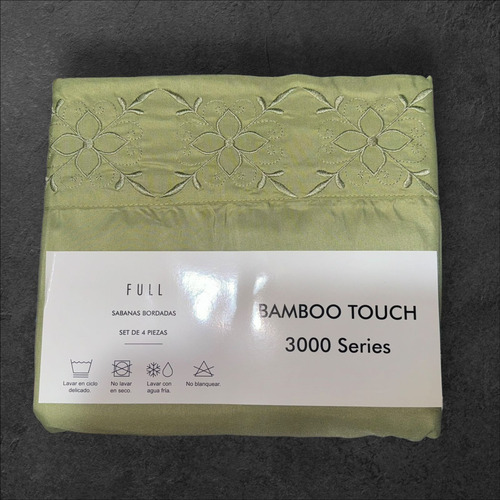 10 Juegos De Sabanas Bamboo Touch 3000 Matrimonial