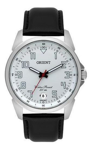 Relogio Orient Masculino Pulseira De Couro Mbsc1031 S2px