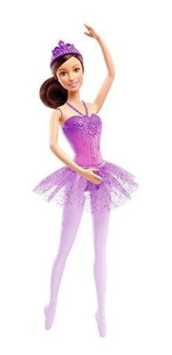 Muñeca De Bailarina De Cuento De Hadas Barbie, Purpura