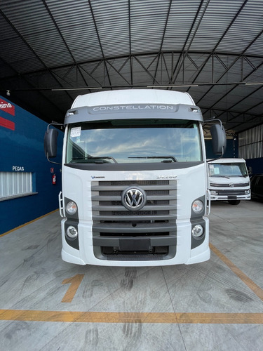 Imagem 1 de 9 de Vw 24.280 Prime 2022 Branco - Bau 8.5m