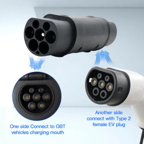 Adaptador De Carga Iec 62196 A Gb/t Ev Plug, 1 Unidad