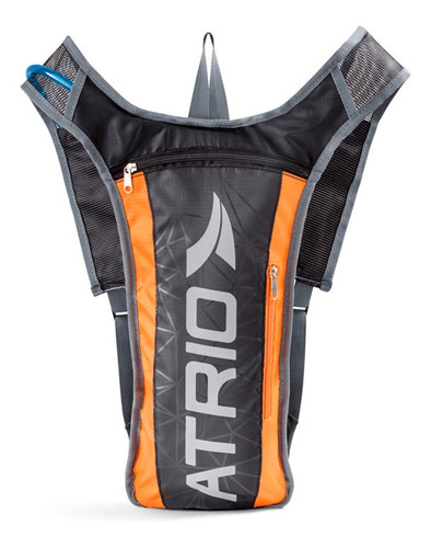 Mochila De Hidratacion Sprint 2l Atrio Bi134 Negra Y Naranja