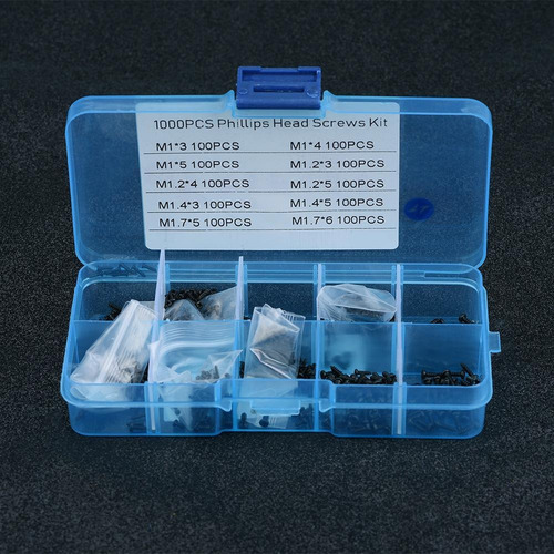 Parafuso Auto-roscante Pequeno, Fixador De Parafuso Preto, R