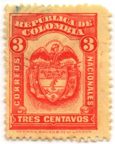 Estampilla 3 Centavos 1920