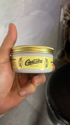 Pomada Matte Cream Caballeros Efeito Seco 100g