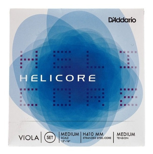 Set Cuerdas Viola D'addario Helicore