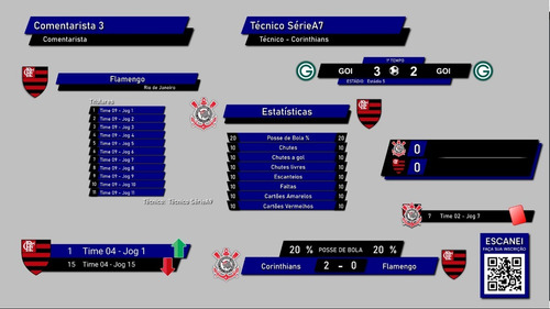 Pacote Utc - Futebol 2.0 Para vmix
