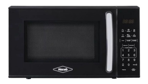 Horno Microondas Haceb Azafrán 0.7 Negro