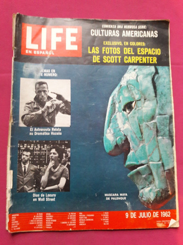 Revista Life En Español Nº 1 - Julio 1962 Fotos Del Espacio