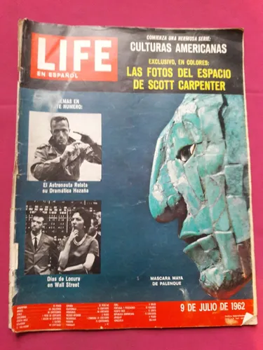 Revista Life En Español Nº 1 - Julio 1962 Fotos Del Espacio (Usado)