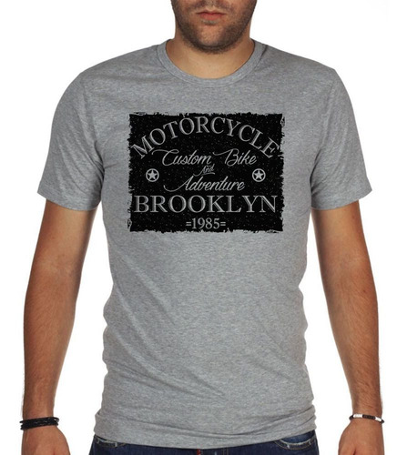 Remera De Hombre Motorcycle Custom Bike Adventure