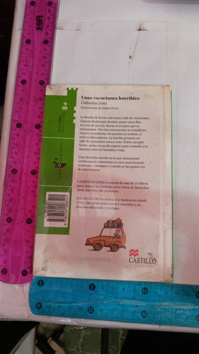 Unas Vacaciones Horribles Catherine Jinks (Usado)