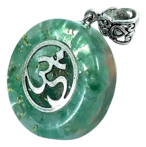 Jade - Orgón - Colgante - Aum - Om - Original