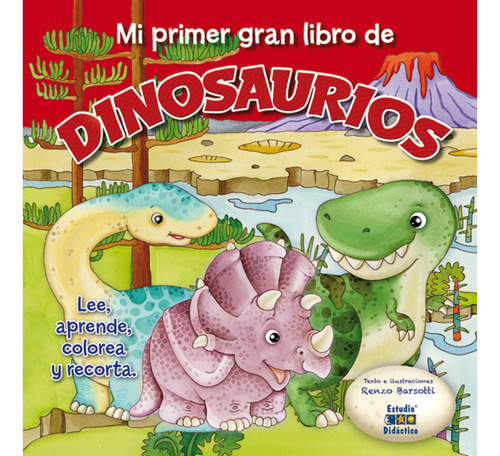 Mi Gran Libro De Dinosaurios Bebes - Mi Primer Libro De, De Equipo Editorial. Editorial Edimat Libros, Tapa Dura, Edición 1 En Español, 2020