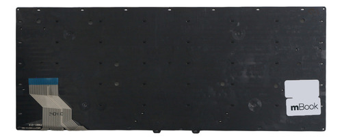 Teclado Para Notebook Multilaser Legacy Ml-cn07 Pc222 Pc223 Cor Preto Idioma Português Brasil