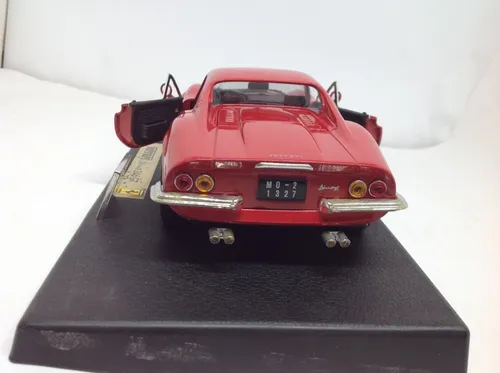 ファッションデザイナー 1/18 Anson Miniatura Ferrari Frete | Caixa Na - Gt 246 Dino ミニカー