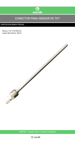 Conector Para Sensor De Temperatura Sw-tspc