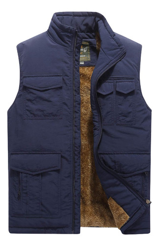 Chaleco Térmico De Invierno Para Hombre, Chaqueta Polar