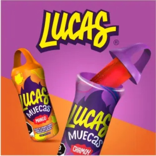 Paleta Con Chile En Polvo Lucas Muecas Mango-chamoy 240 Pzas