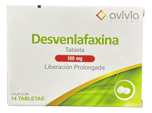 Desvenlafaxina Tableta 100mg Liberación Prolongada 14tabs